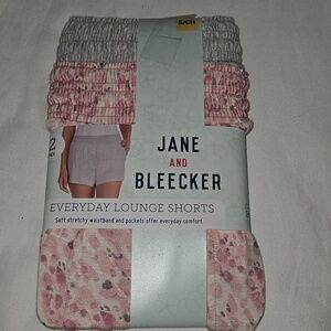 Jane and Bleecker Everyday Lounge Shorts - Floral +  Gray - 2 Pk